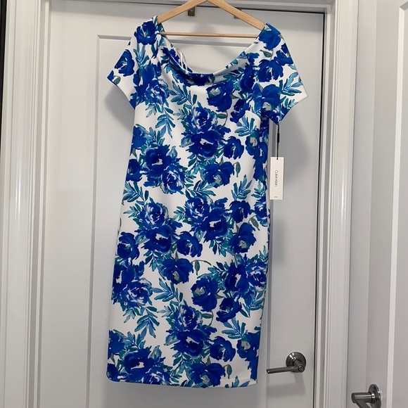 Calvin Klein Dresses & Skirts - 👗 Calvin Klein Floral Midi Sheath Dress